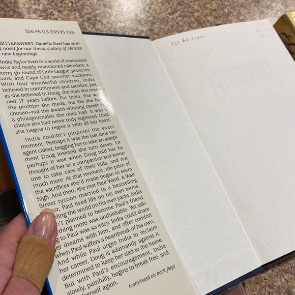 3 Danielle Steel Hardcover Books Bittersweet Safe Harbour & Impossible - Picture 11 of 17